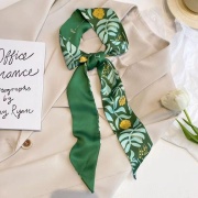 JESMARY – Khăn Twilly Idol Cao Cấp: In Sắc Nét, Chất Lụa Mềm Mại